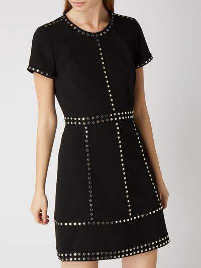 michael kors kleid schwarz nieten|Designer.